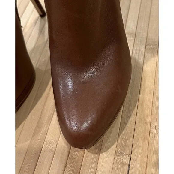 Nine West Brown Heeled Boots - Picture 6 of 14